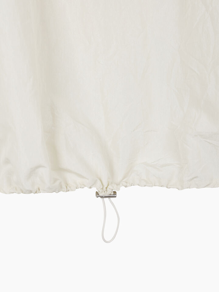 Camicia cropped crema con coulisse - sisley k camicie - Bianco Panna | Sisley K image number 5